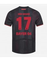 Bayer Leverkusen Eliesse Ben Seghir #17 Domácí Dres 2025-26 Krátký Rukáv